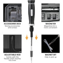 Precision Screwdriver Set, Laptop Tool Kit, 152/25 in 1 Professional Computer Screwdriver Repair Kit T5 T6 Torx Screwdriver