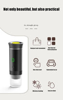Wireless Electric Portable Espresso 3-in-1 Coffee Machine for Car & Home Camping Coffee Maker Capsule Powder Travel Coffee Maker