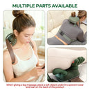 Neck Massager With Real Hand Simulation Wireless Portable Neck And Back Massager 4D Kneading Massage Design For Pain Relief