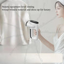 Handheld Vacuum Steamer  Steam Iron With Powerful Suction For Fast Wrinkle Removal