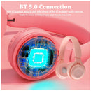 Y08 Wireless Bluetooth Headphone  Macaron Headphones Stereo Headband Gaming Headse