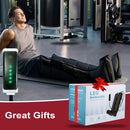 2pcs Professional Air Compression Leg Massager Boots with 6-Airbag Pneumatic, Adjustable Intensity/Speed Modes, Varicose & Muscl