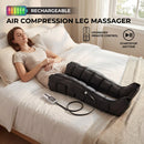 2pcs Professional Air Compression Leg Massager Boots with 6-Airbag Pneumatic, Adjustable Intensity/Speed Modes, Varicose & Muscl