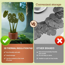 B17B Monstera Plant Coasters Set 3D Printed, Waterproof&Anti-Scald Plant Coasters, Funny 3D Printed Coasters Magnetically A