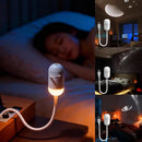 USB galaxy Projector Night Light 2-in-1 Mini Galaxy 360° Rotate LED Starry Sky Ambient Lamp For Party Home Saturn Decoration