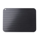Defrosting Tray Fast Defrost Tray Thaw Tray Metal Aluminum Fast  Food Meat Defrosting Thawing Tray Plate Home Kitchen Gadget