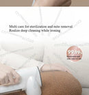 Handheld Vacuum Steamer  Steam Iron With Powerful Suction For Fast Wrinkle Removal