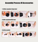 Wireless Electric Portable Espresso 3-in-1 Coffee Machine for Car & Home Camping Coffee Maker Capsule Powder Travel Coffee Maker