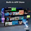 2026 New Outdoor portable Projector 4K Wifi 1080P 1280*720P HD Home Cinema Video Movies LED Projetor Video Game Projection