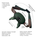 Neck Massager With Real Hand Simulation Wireless Portable Neck And Back Massager 4D Kneading Massage Design For Pain Relief