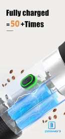 Wireless Electric Portable Espresso 3-in-1 Coffee Machine for Car & Home Camping Coffee Maker Capsule Powder Travel Coffee Maker