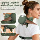 Neck Massager With Real Hand Simulation Wireless Portable Neck And Back Massager 4D Kneading Massage Design For Pain Relief