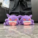 Gengar Tongue Out Plush Slippers