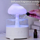 Mushroom cloud with atomizing diffuser humidifier aromatherapy diffuser colorful gradient lighting atmosphere night light