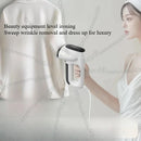 Handheld Vacuum Steamer  Steam Iron With Powerful Suction For Fast Wrinkle Removal