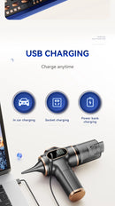 Portable Wireless Car Vacuum Cleaner Suck/blow -2in1 Wireless Vacuum Cleaner Dual Use for Home and Car 120W High Power Cleaner