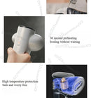 Handheld Vacuum Steamer  Steam Iron With Powerful Suction For Fast Wrinkle Removal
