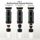Wireless Electric Portable Espresso 3-in-1 Coffee Machine for Car & Home Camping Coffee Maker Capsule Powder Travel Coffee Maker