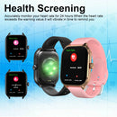LAXASFIT H9/H6 Bluetooth Smartwatch with Call, Heart Rate & SpO2