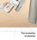 Handheld Vacuum Steamer  Steam Iron With Powerful Suction For Fast Wrinkle Removal