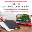Mobile Phone Screen Amplifier HD Screen Magnifying Glass Anti-Blue Light Eye Protection Multi-Functional HD Amplifier 10/12 inch