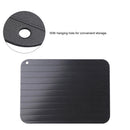 Defrosting Tray Fast Defrost Tray Thaw Tray Metal Aluminum Fast  Food Meat Defrosting Thawing Tray Plate Home Kitchen Gadget