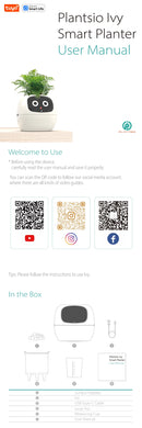 Ivy Tuya Smart Planter,Endless Fun Over 49 Rich Expressions,7 smart sensors,AI Chips Make Raising Plants Easy and Fun