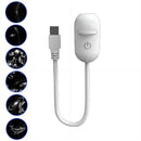 USB galaxy Projector Night Light 2-in-1 Mini Galaxy 360° Rotate LED Starry Sky Ambient Lamp For Party Home Saturn Decoration