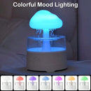 Mushroom cloud with atomizing diffuser humidifier aromatherapy diffuser colorful gradient lighting atmosphere night light