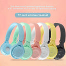 Y08 Wireless Bluetooth Headphone  Macaron Headphones Stereo Headband Gaming Headse