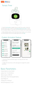 Ivy Tuya Smart Planter,Endless Fun Over 49 Rich Expressions,7 smart sensors,AI Chips Make Raising Plants Easy and Fun