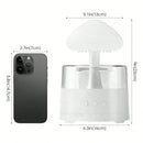 Mushroom cloud with atomizing diffuser humidifier aromatherapy diffuser colorful gradient lighting atmosphere night light