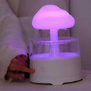 Mushroom cloud with atomizing diffuser humidifier aromatherapy diffuser colorful gradient lighting atmosphere night light