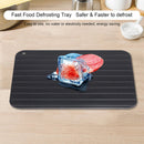 Defrosting Tray Fast Defrost Tray Thaw Tray Metal Aluminum Fast  Food Meat Defrosting Thawing Tray Plate Home Kitchen Gadget